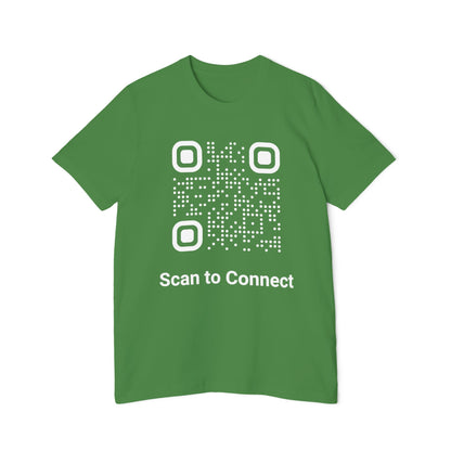 Custom LinkedIn QR Code T-Shirts - Professional Networking Apparel | Techie Tees | Usha Creations