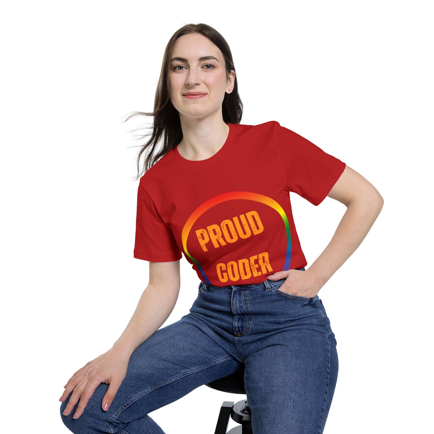 Proud Coder T-Shirt - Pride Month Tech Tee