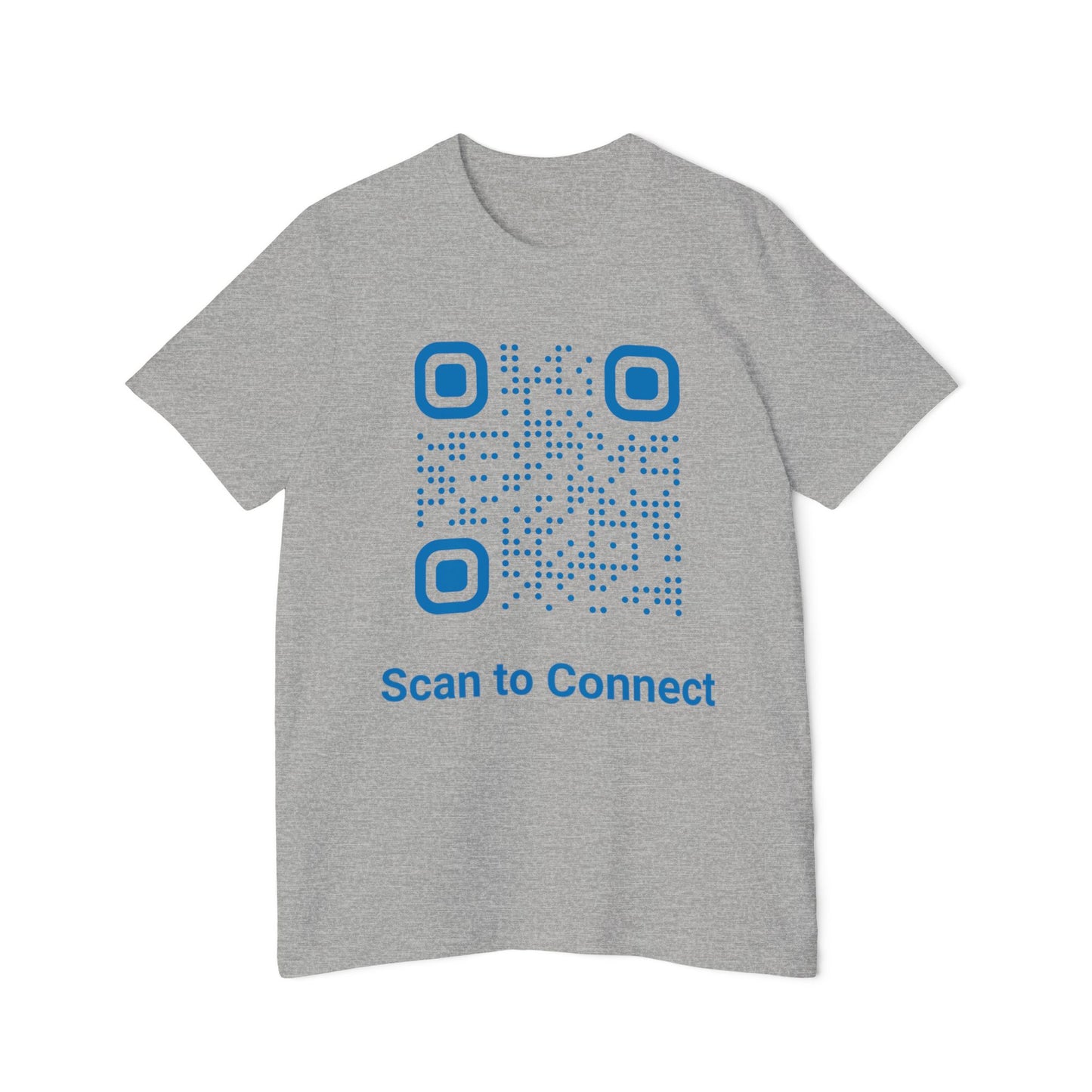 Custom LinkedIn QR Code T-Shirts - Professional Networking Apparel | Techie Tees | Usha Creations