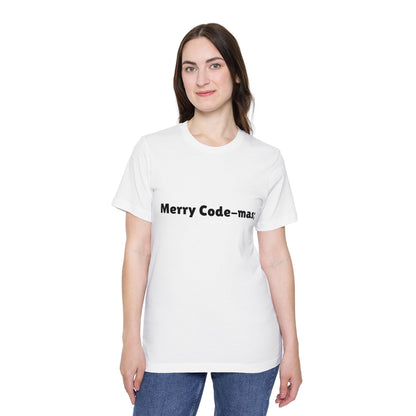 Merry Code-mas Programming T-Shirt | Funny Developer Christmas Gift 2024 | Perfect Coder Secret Santa Gift | Usha Creations