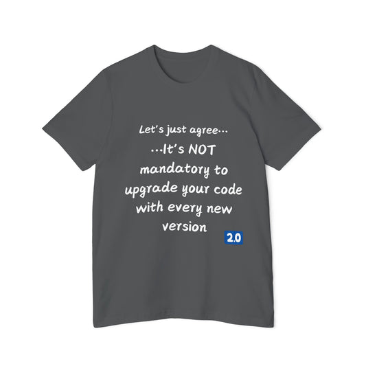 Version Update Resistance T-Shirt | Funny Developer Meme Gift | Programming Humor Tee | Usha Creations