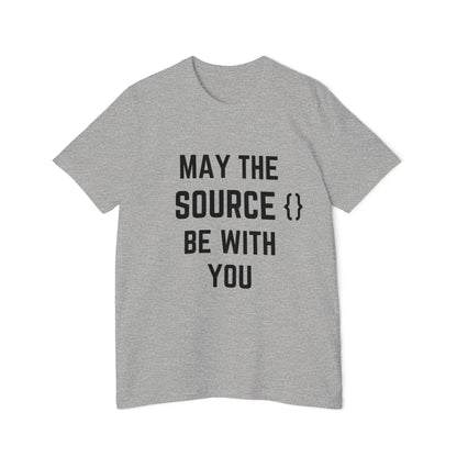 May the Source Be with You T-Shirt - Funny Programmer Tee