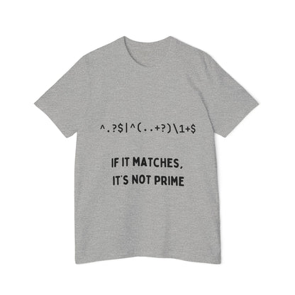 Regex Prime T-Shirt | Math Developer Pattern 2024 | Programming Algorithm Humor | Usha Creations