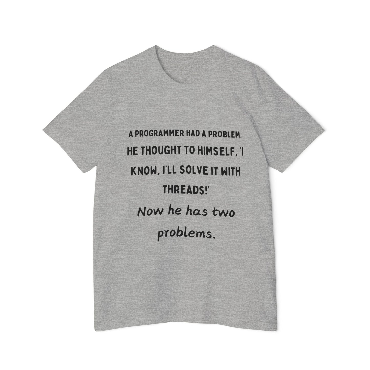 Threading Problems T-Shirt | Concurrency Pattern 2024 | Programming Debug Humor | Usha Creations