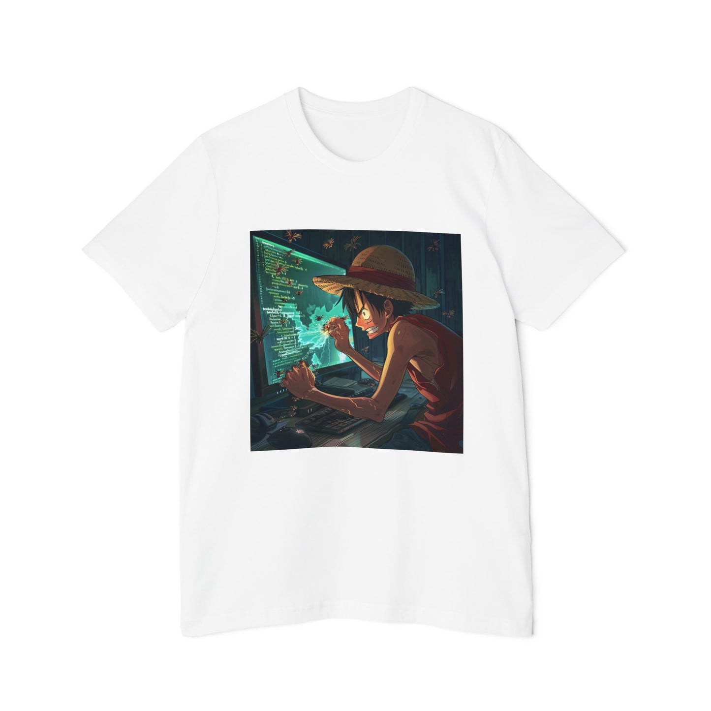 Luffy Bug Puncher Tee – Debugging Master Edition