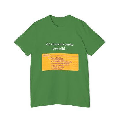 OS Internals Dark Humor Tech T Shirt | Computer Science Meme Tees | Usha Creations