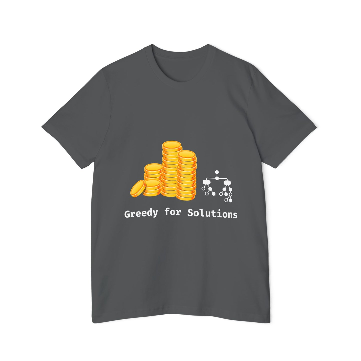 Greedy for Solutions | DSA T-Shirt | Interview Series Tee | Usha Creations