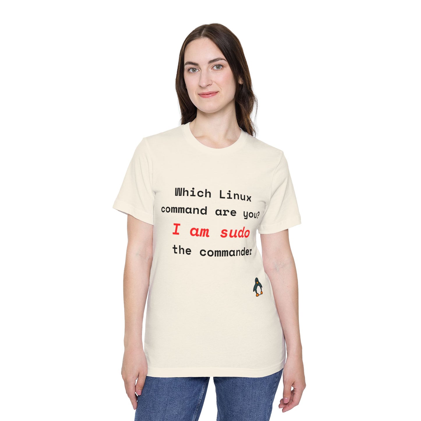 Which Linux Command Are You? I Am sudo - The Commander | Funny Linux T-Shirt | Usha Creations