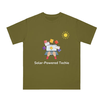 Solar-Powered Techie Tee | Eco-Friendly Coder Shirt | Usha Creations