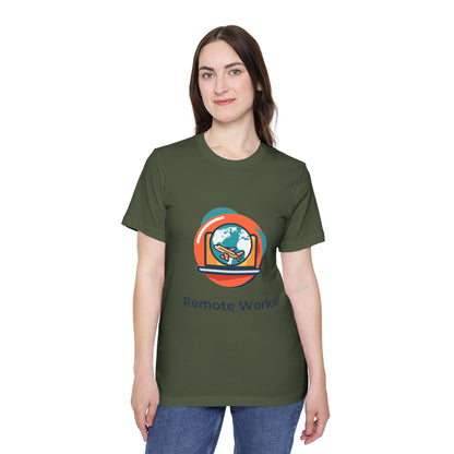 Remote Worker Tech-Themed T-Shirt