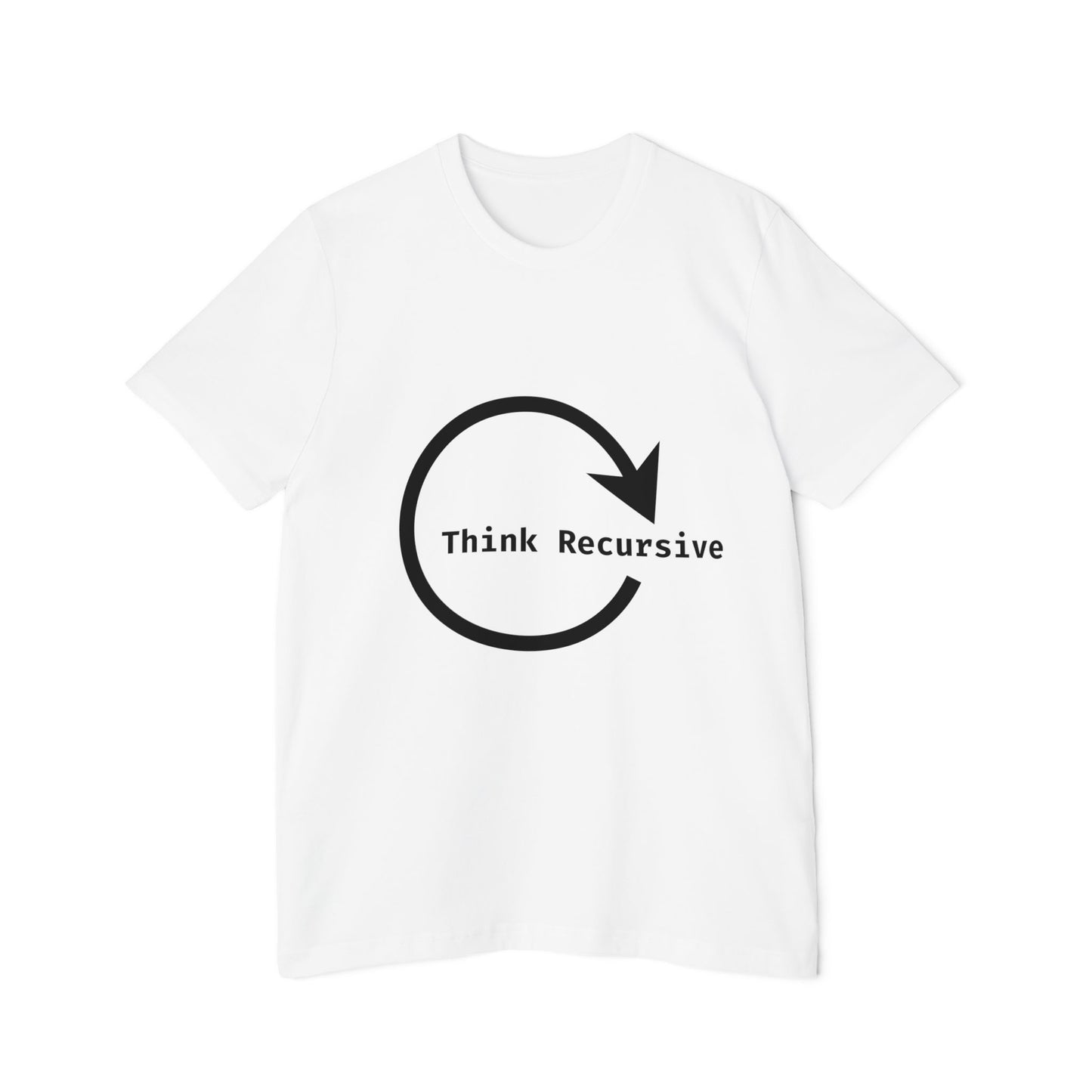 Recursive Elegance | Recursion T-Shirt | Interview Series Tee | Usha Creations