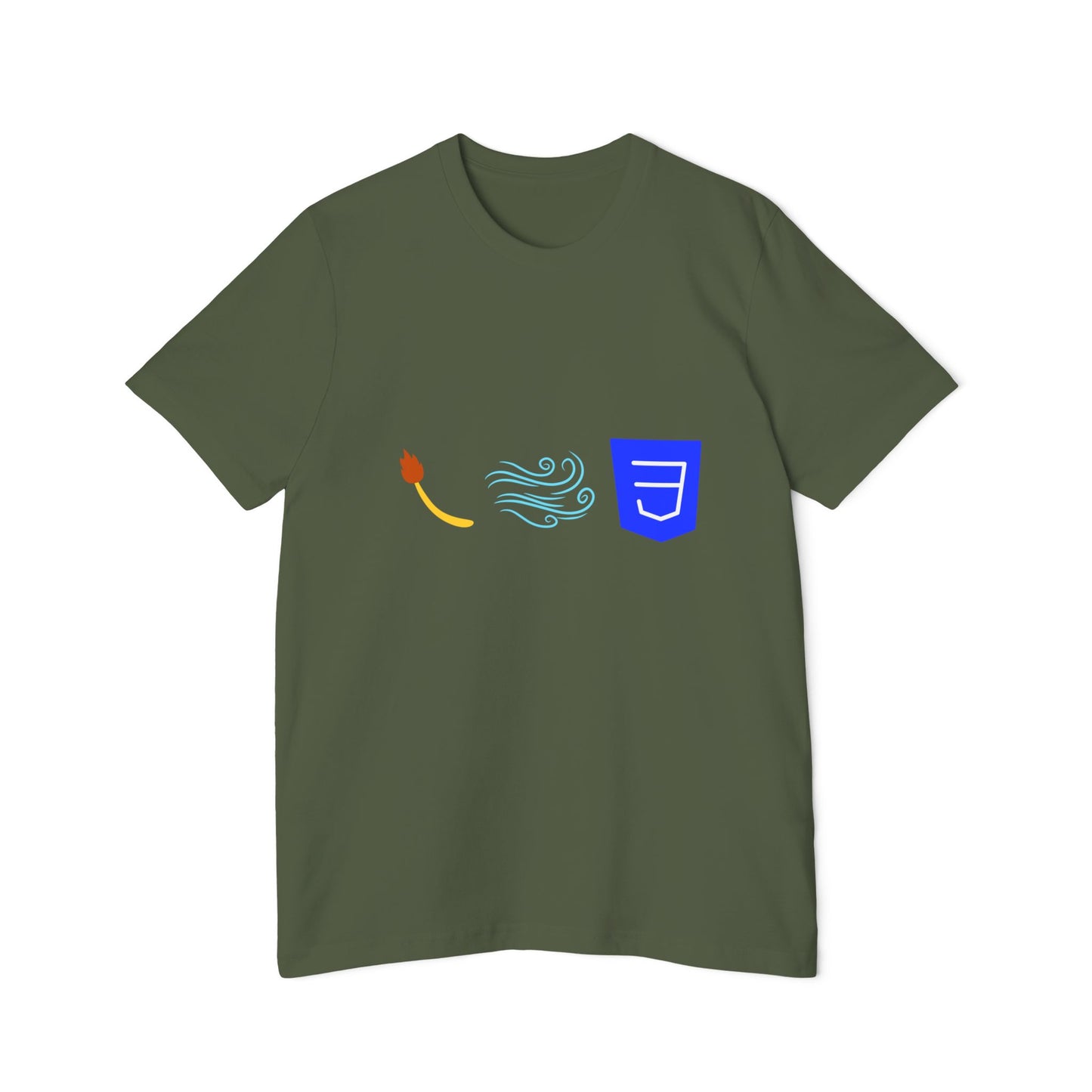 Tailwind CSS: Style in the Breeze | Frontend Developer T-Shirt | UI/UX Engineer Apparel | Usha Creations