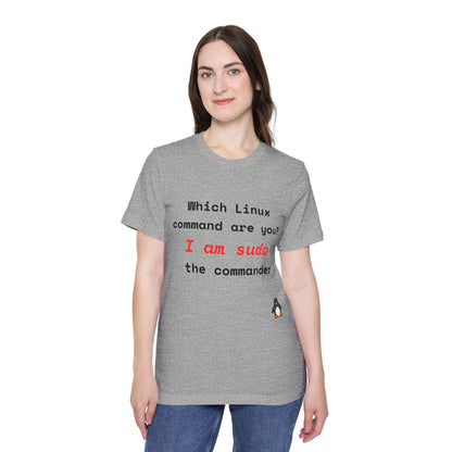 Which Linux Command Are You? I Am sudo - The Commander | Funny Linux T-Shirt | Usha Creations