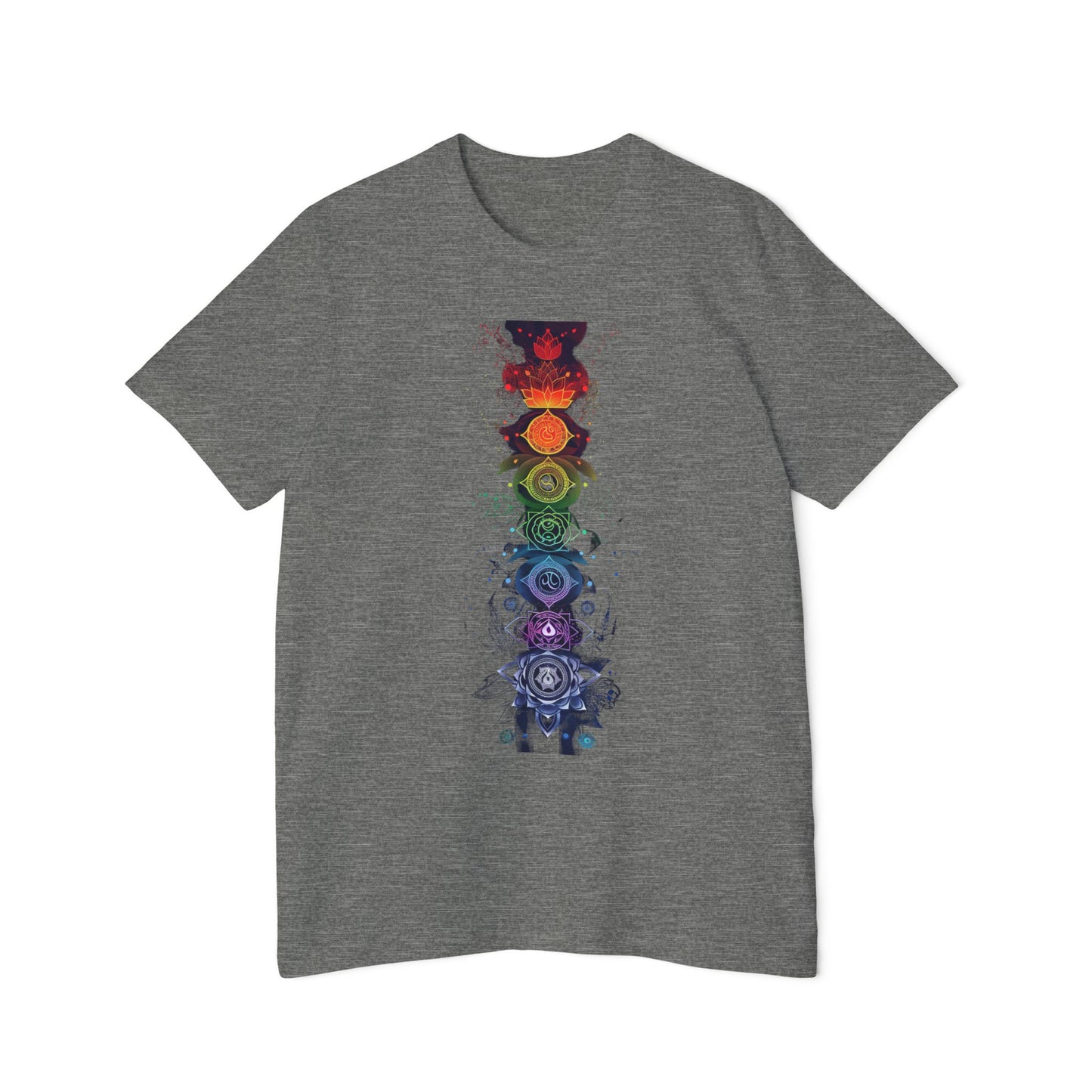 Chakra Symbols Spiritual T-Shirt | Spiritual Design