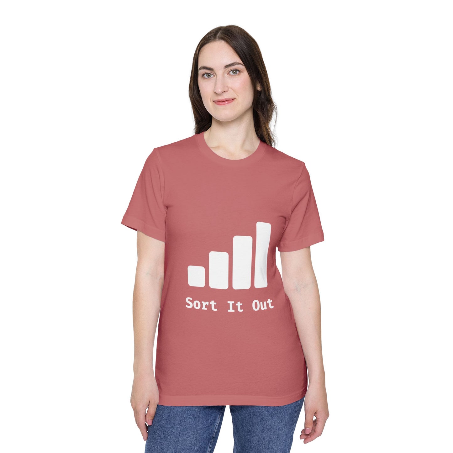 Sort It Out | Interview Series T-Shirt | Data Structures Tee | Usha Creations