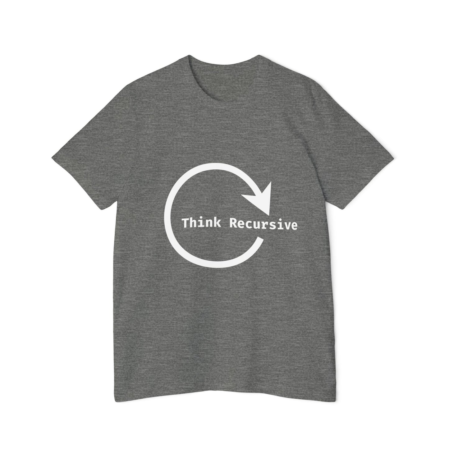 Recursive Elegance | Recursion T-Shirt | Interview Series Tee | Usha Creations