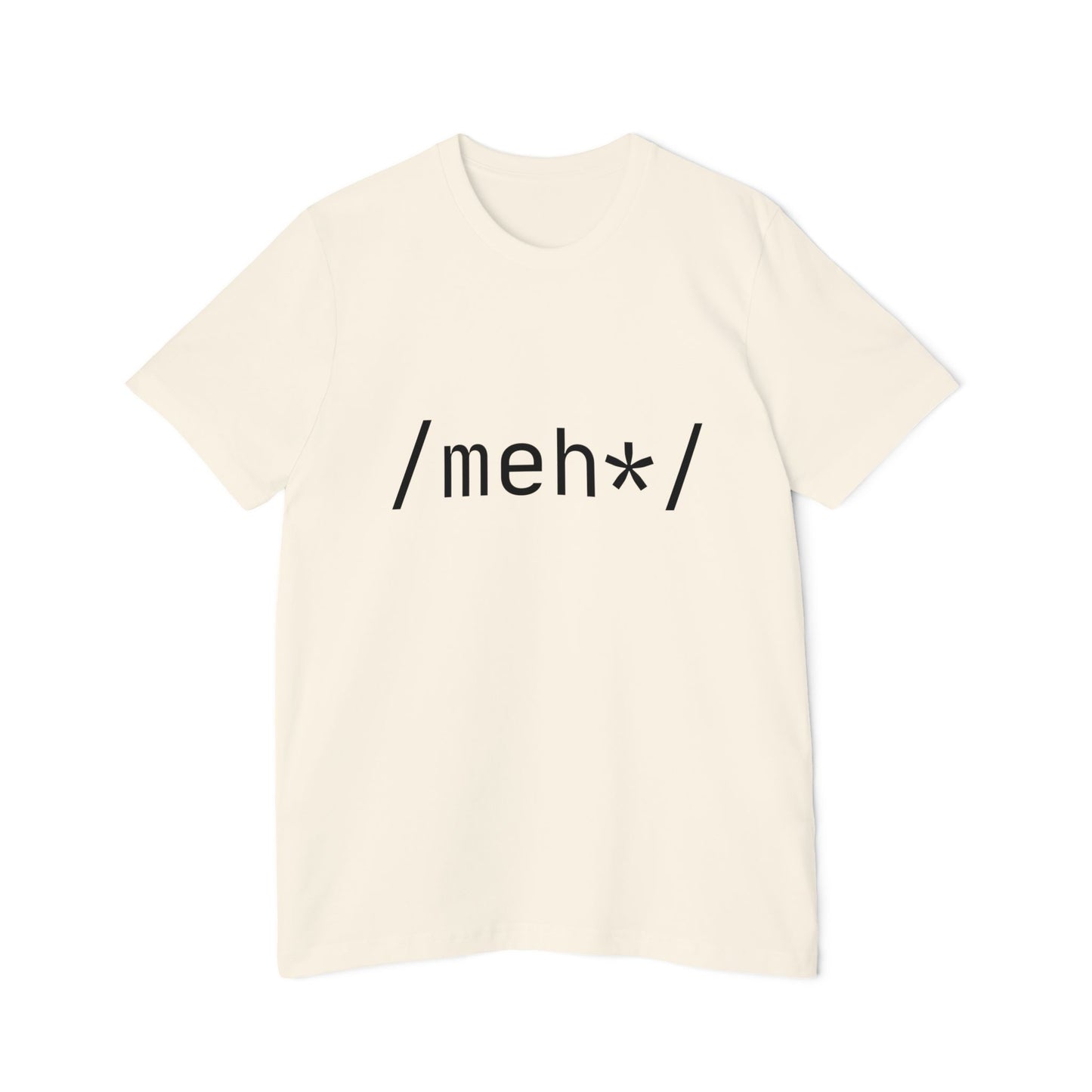 Regex Meh T-Shirt | Funny Developer Mood Pattern 2024 | Programming Humor | Tech Sarcasm Gift | Usha Creations