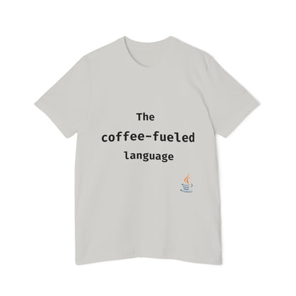 Java: The Coffee-Fueled Language | Funny Java Developer T-Shirt | Usha Creations