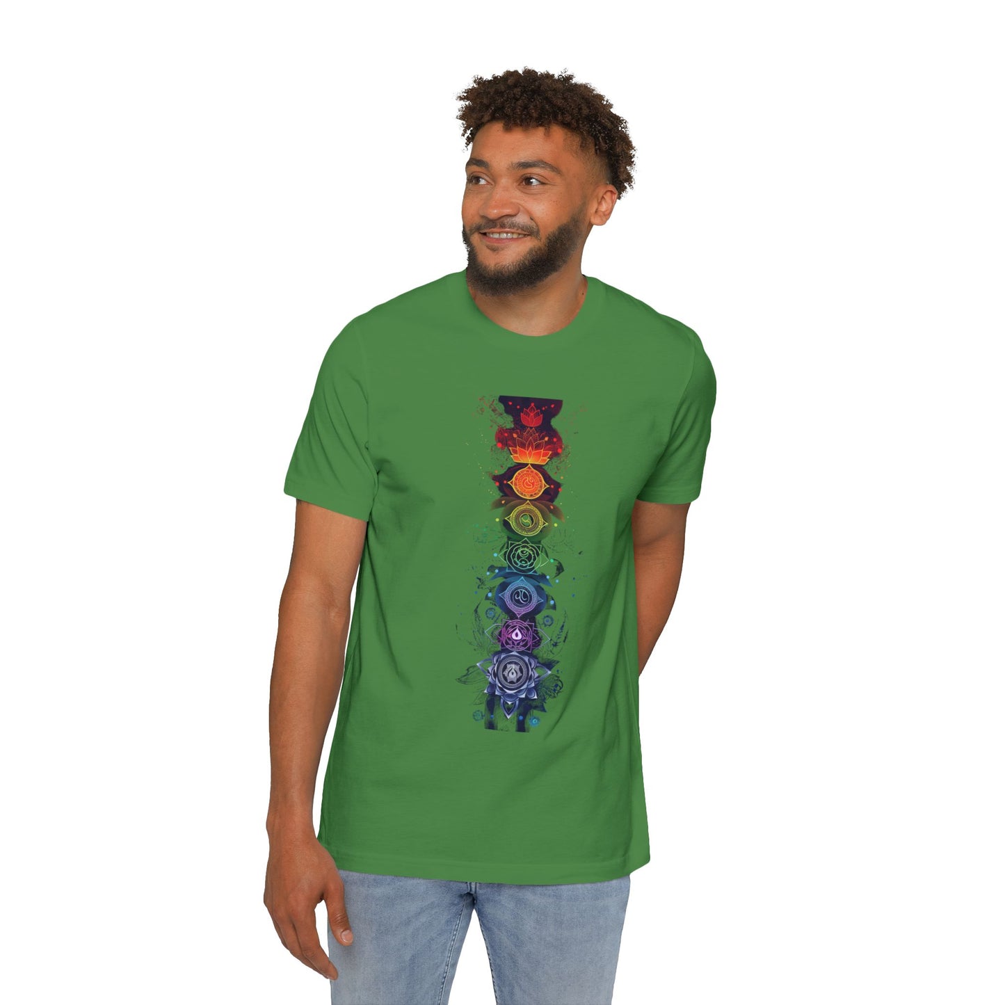 Chakra Symbols Spiritual T-Shirt | Spiritual Design