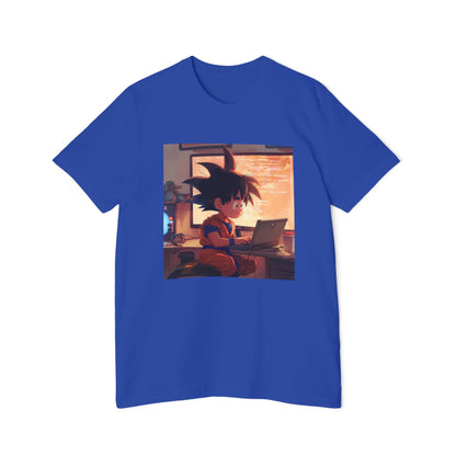 Kid Goku Coding Tee – Future Coder Edition