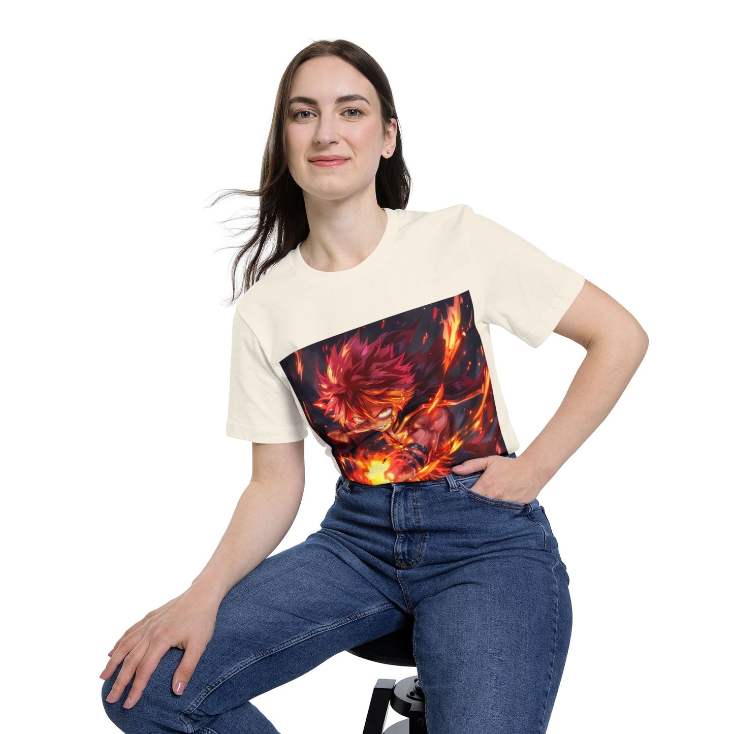 Natsu’s Fiery Blaze Tee – Flame Dragon Edition