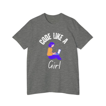 Code Like a Girl T-Shirt - Empowering Women in Tech Tee