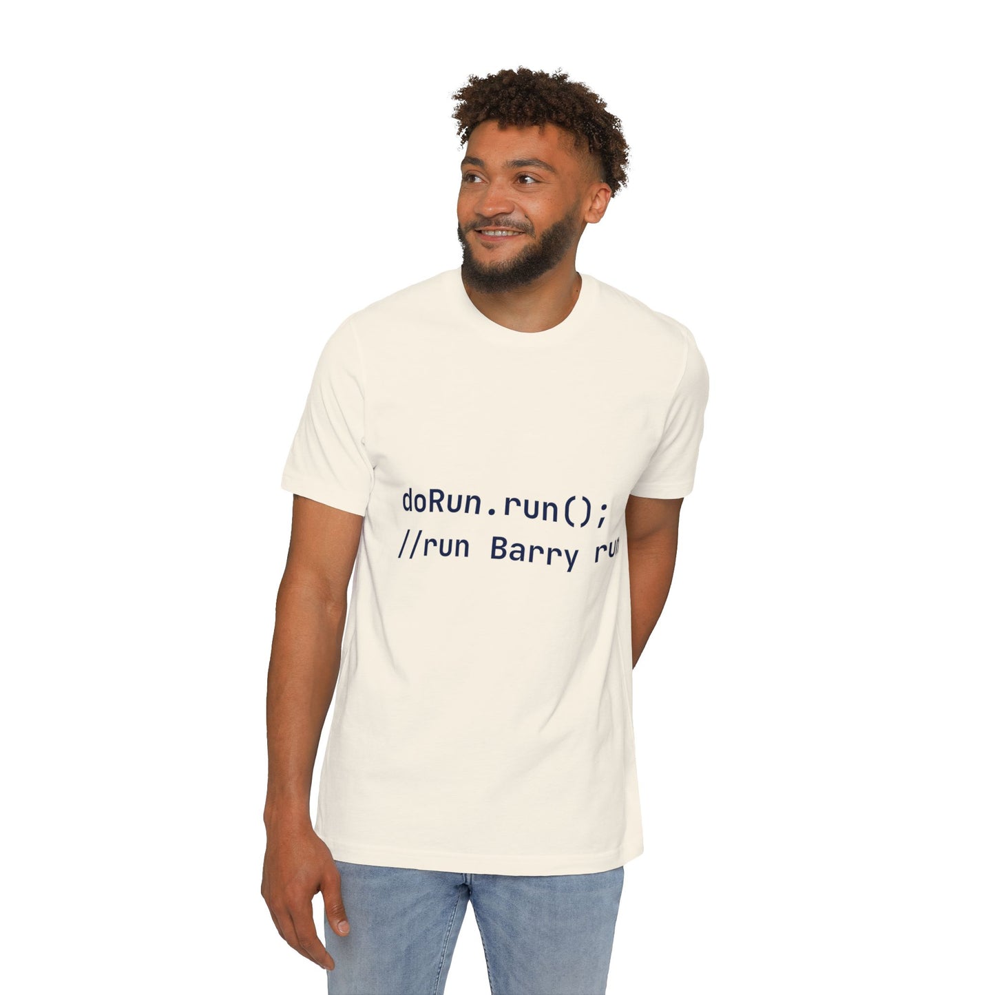 Run Barry Run T-Shirt | Developer Method Call | Pop Culture Code | Usha Creations