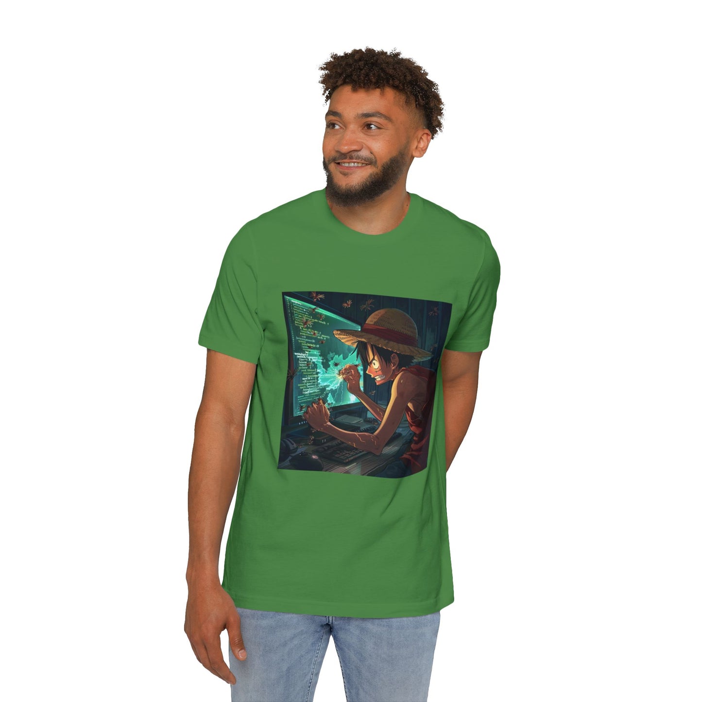 Luffy Bug Puncher Tee – Debugging Master Edition