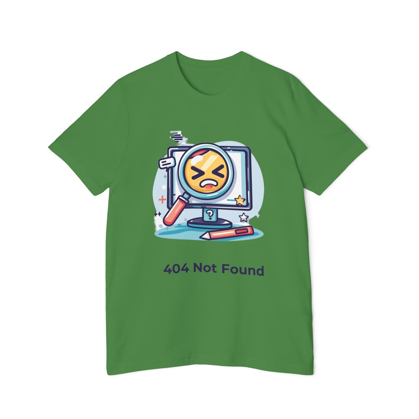 404 Not Found Tech-Themed T-Shirt