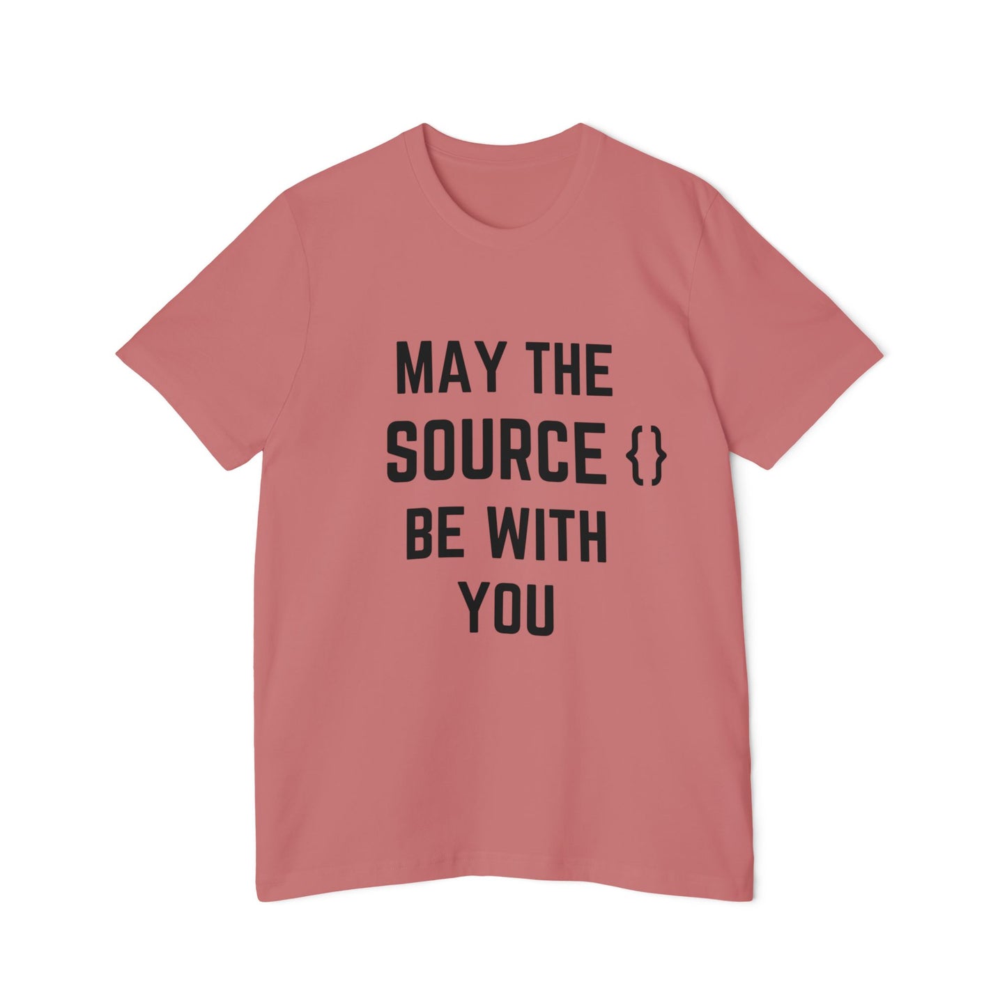 May the Source Be with You T-Shirt - Funny Programmer Tee