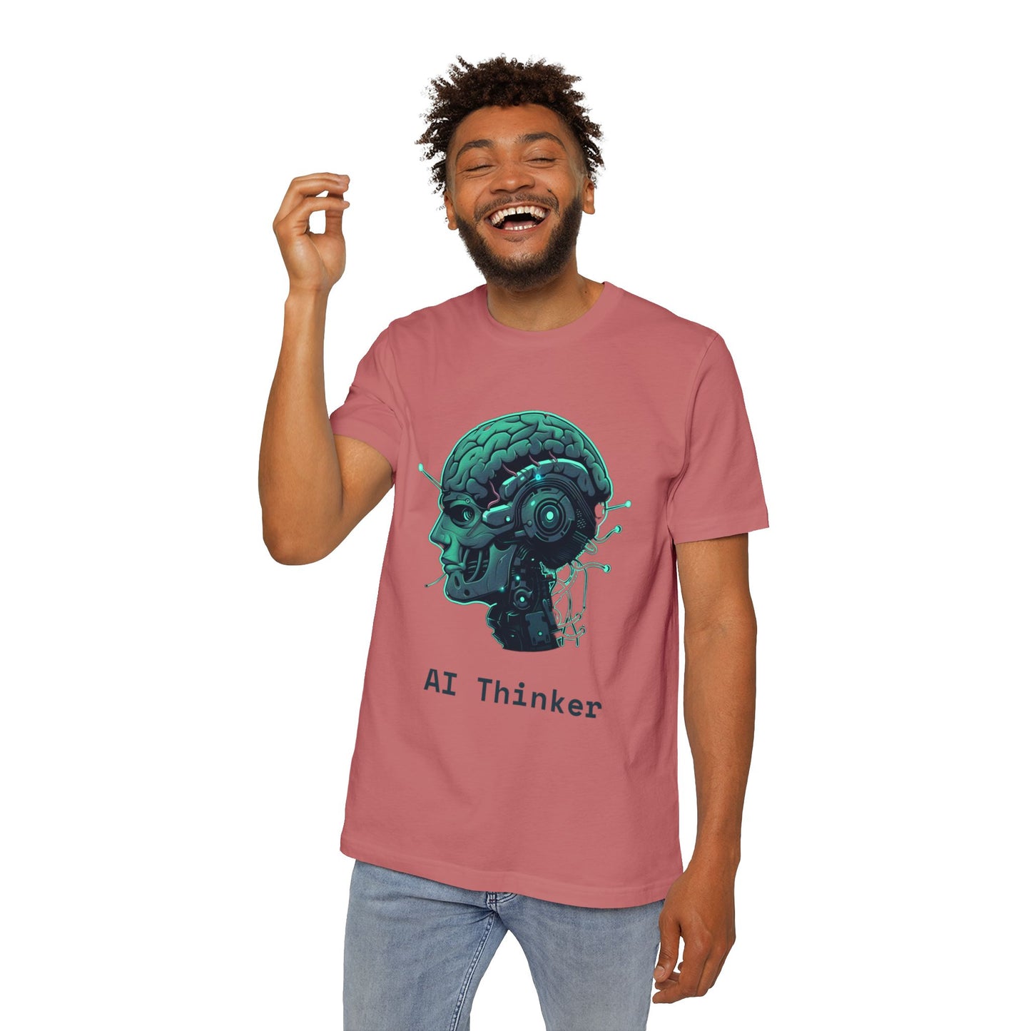 AI Thinker Tech-Themed T-Shirt