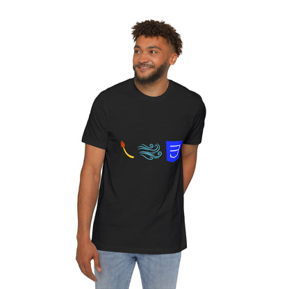 Tailwind CSS: Style in the Breeze | Frontend Developer T-Shirt | UI/UX Engineer Apparel | Usha Creations