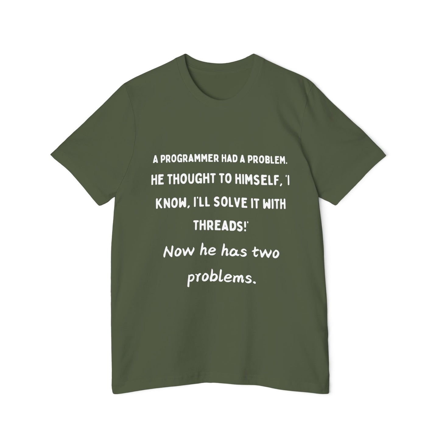 Threading Problems T-Shirt | Concurrency Pattern 2024 | Programming Debug Humor | Usha Creations