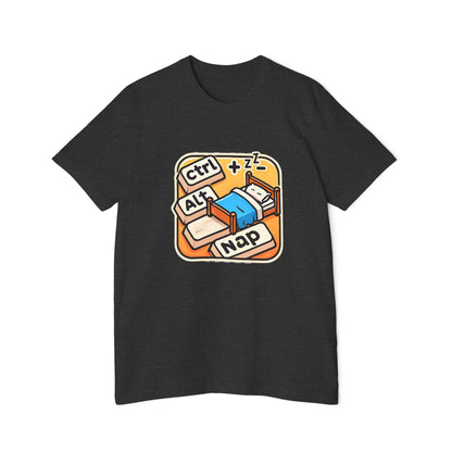 Ctrl+Alt+Nap Tech-Themed T-Shirt