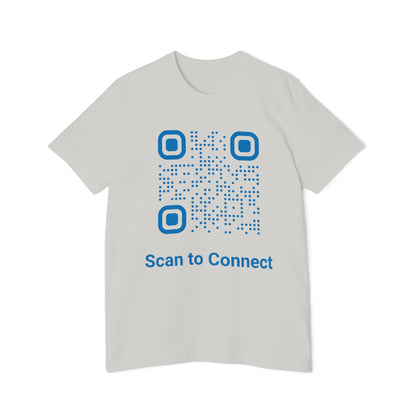 Custom LinkedIn QR Code T-Shirts - Professional Networking Apparel | Techie Tees | Usha Creations