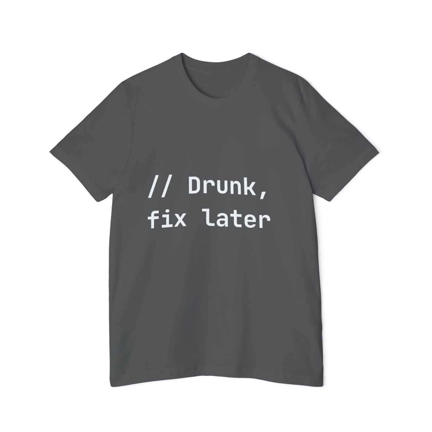 Late Night Code Comment T-Shirt | Programming Humor | Developer Life | Usha Creations