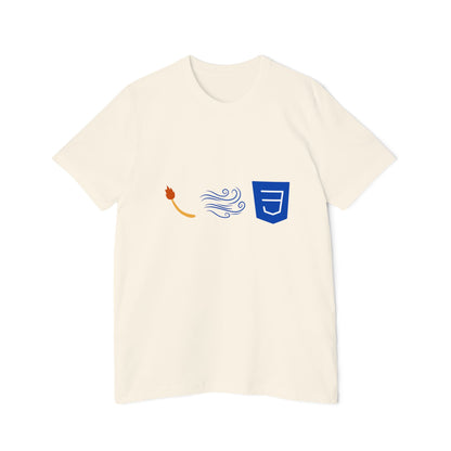 Tailwind CSS: Style in the Breeze | Frontend Developer T-Shirt | UI/UX Engineer Apparel | Usha Creations