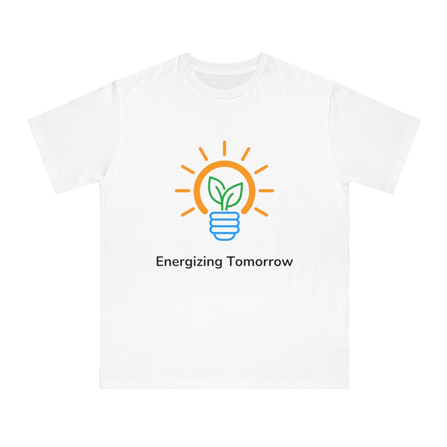 Energizing Tomorrow Tee | Green Tech Transition Shirt | Usha Creations