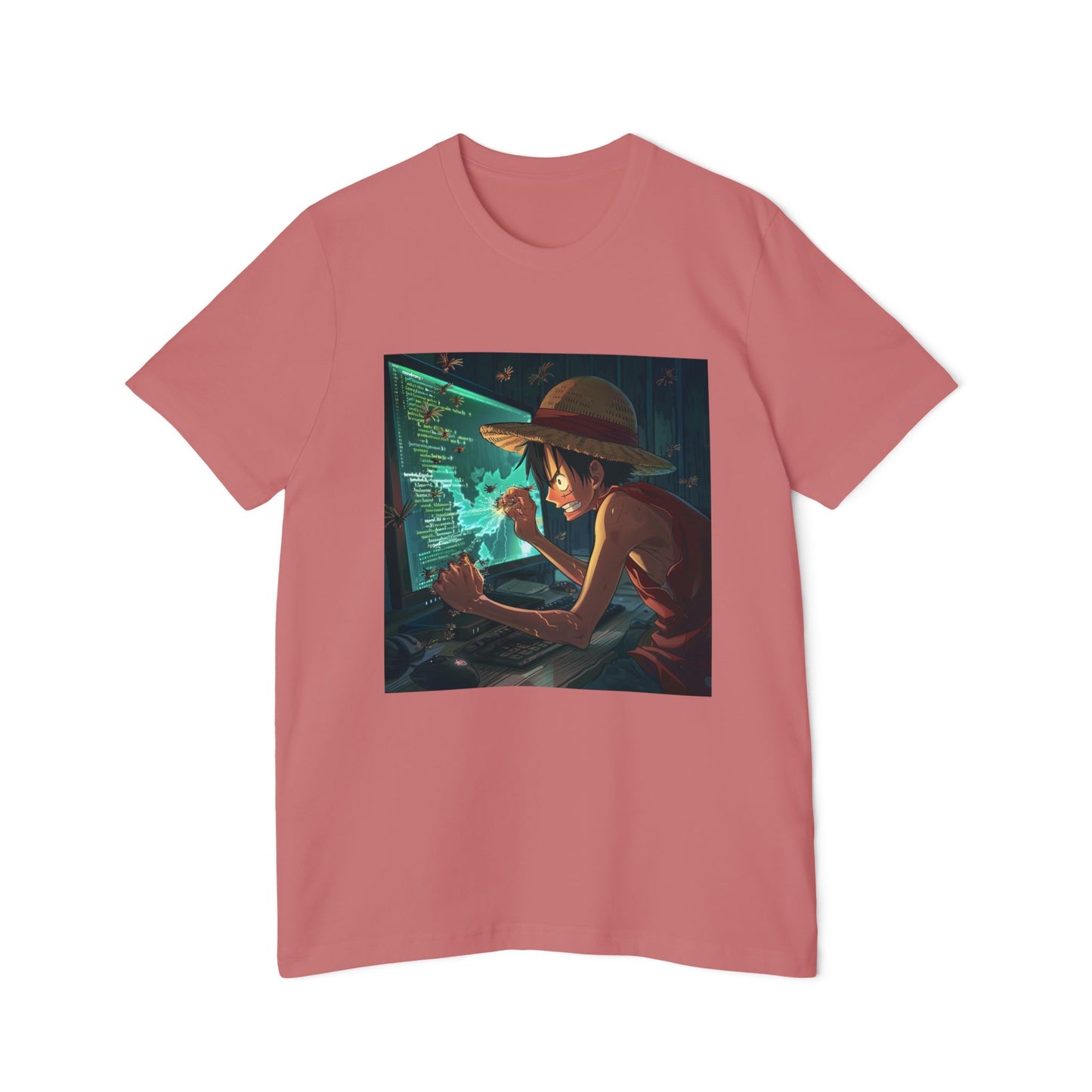 Luffy Bug Puncher Tee – Debugging Master Edition