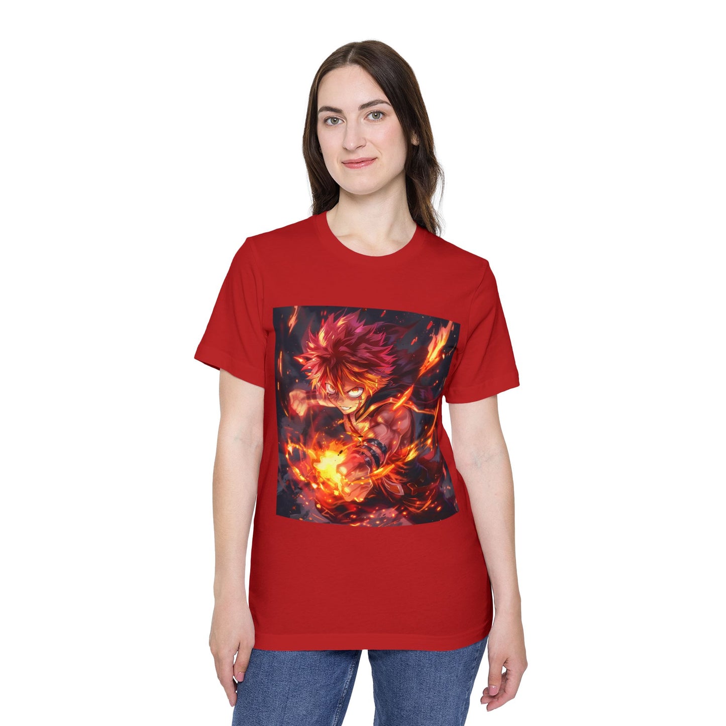 Natsu’s Fiery Blaze Tee – Flame Dragon Edition