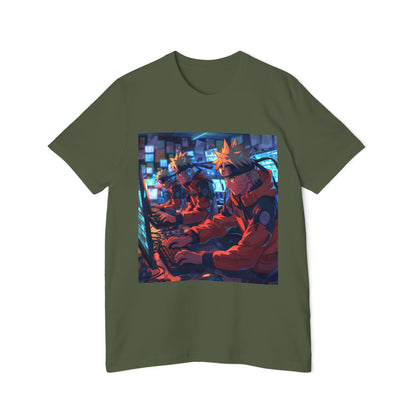 Naruto Hacking with Shadow Clones Tee – Cyber Ninja Edition