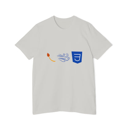 Tailwind CSS: Style in the Breeze | Frontend Developer T-Shirt | UI/UX Engineer Apparel | Usha Creations