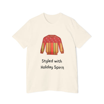 Ugly Sweater.css T-Shirt | Web Developer Christmas Humor Tees | Usha Creations