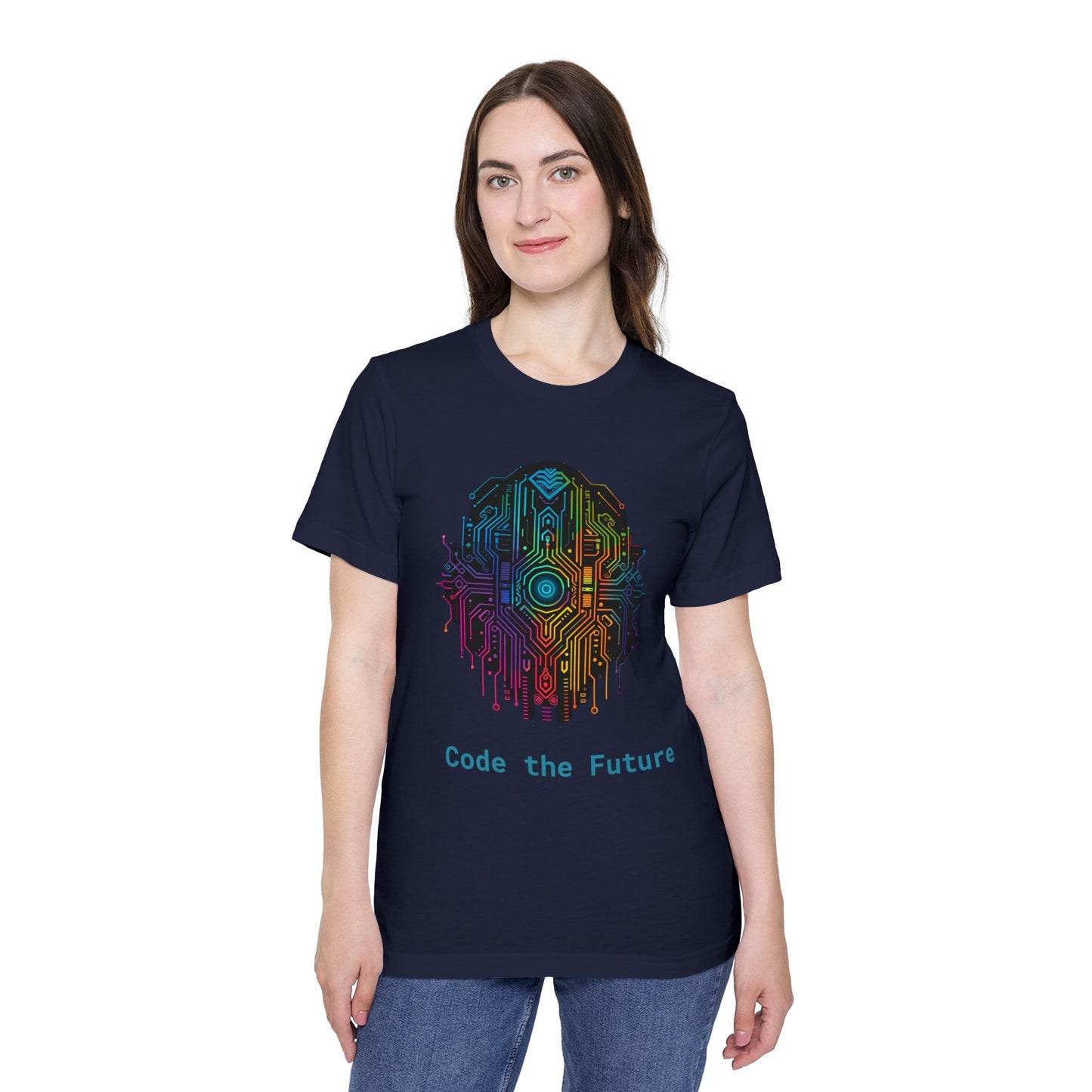 Code the Future Tech-Themed T-Shirt