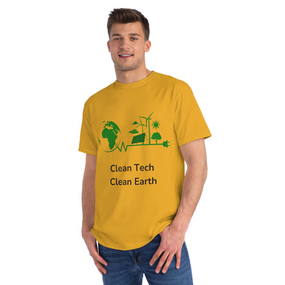 Clean Tech Clean Earth Tee | Renewable Energy Coder Shirt | Usha Creations