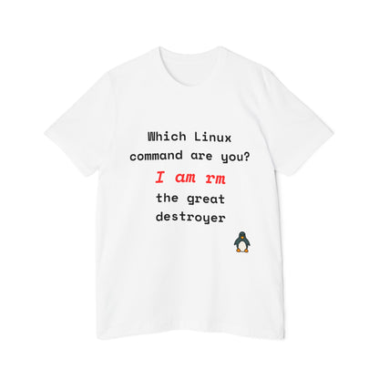 Which Linux Command Are You? I Am rm - The Great Destroyer | Funny Linux T-Shirt | Usha Creations