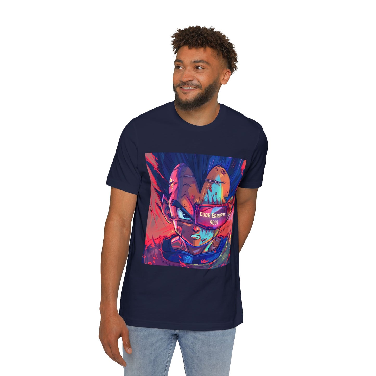 Vegeta’s Code Errors Tee – 9001 Debug Edition