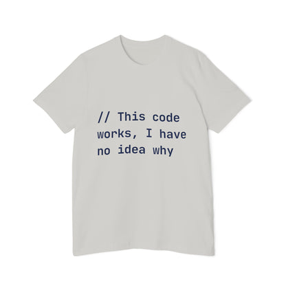 Mystery Code T-Shirt | Programming Humor | Developer Inside Joke | Usha Creations