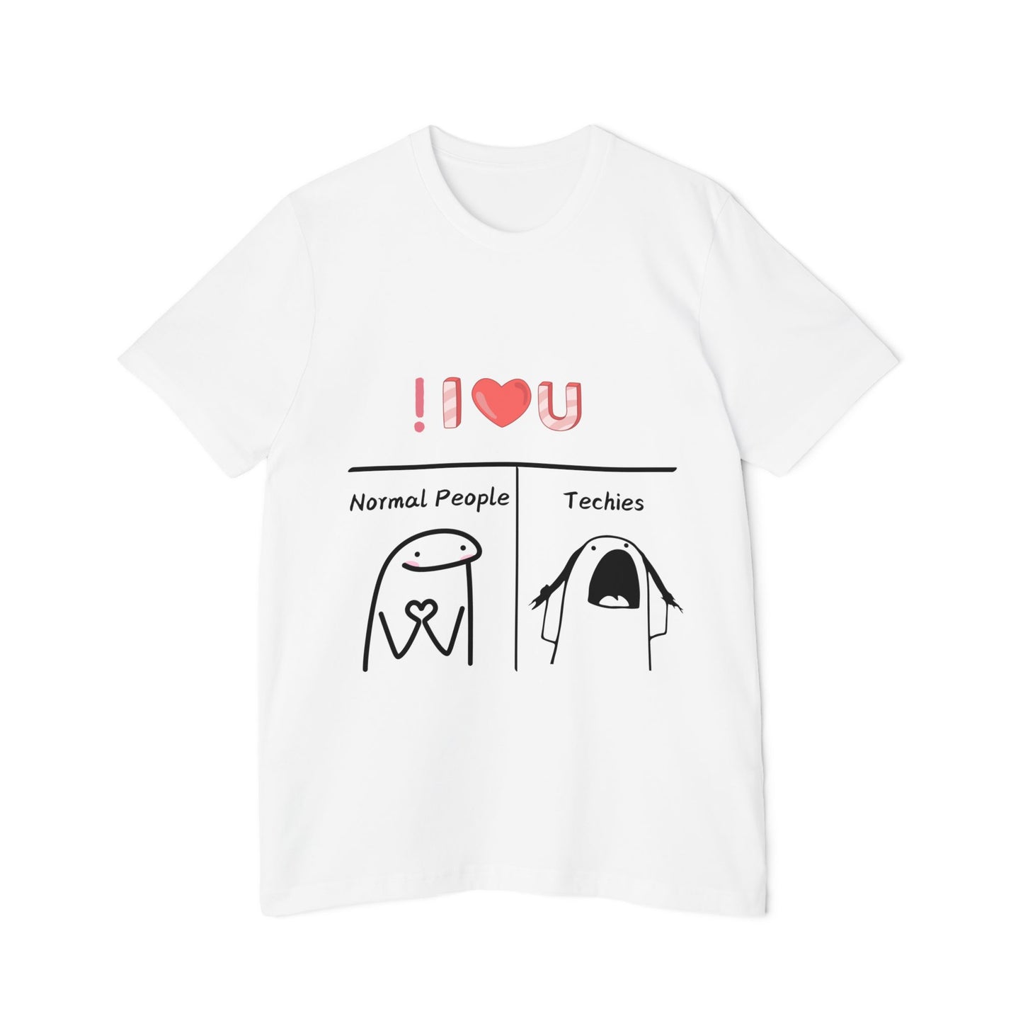 Flork Meme Programmer Logic Love Humor Tech T Shirt | Coding Syntax Meme Tees | Usha Creations