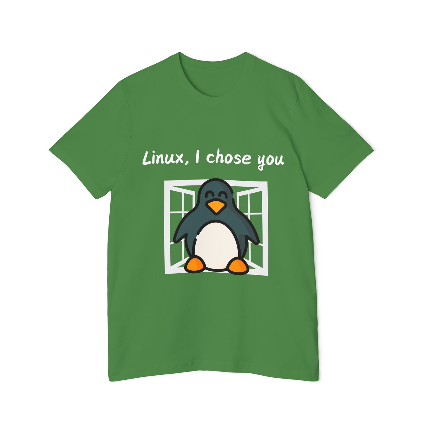 Linux vs Windows OS Choice Humor T Shirt | Tech Geek Meme Tees | Usha Creations